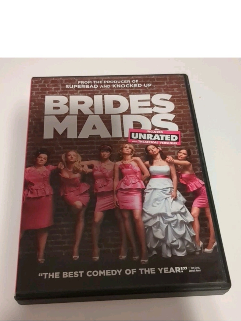 Universal Bridesmaids DVD - Pink and White Cover